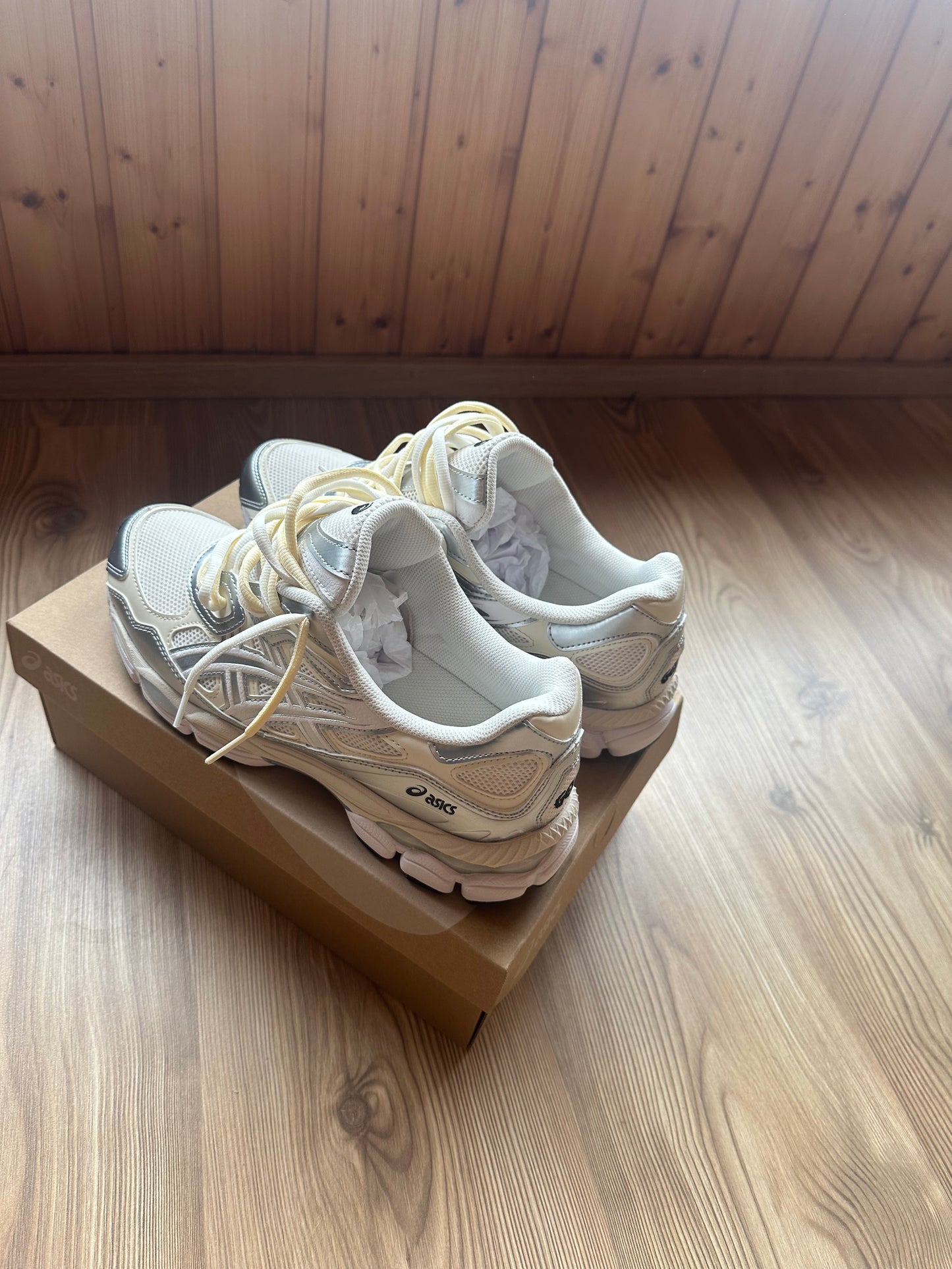 ASICS GEL NYC PURE SILVER