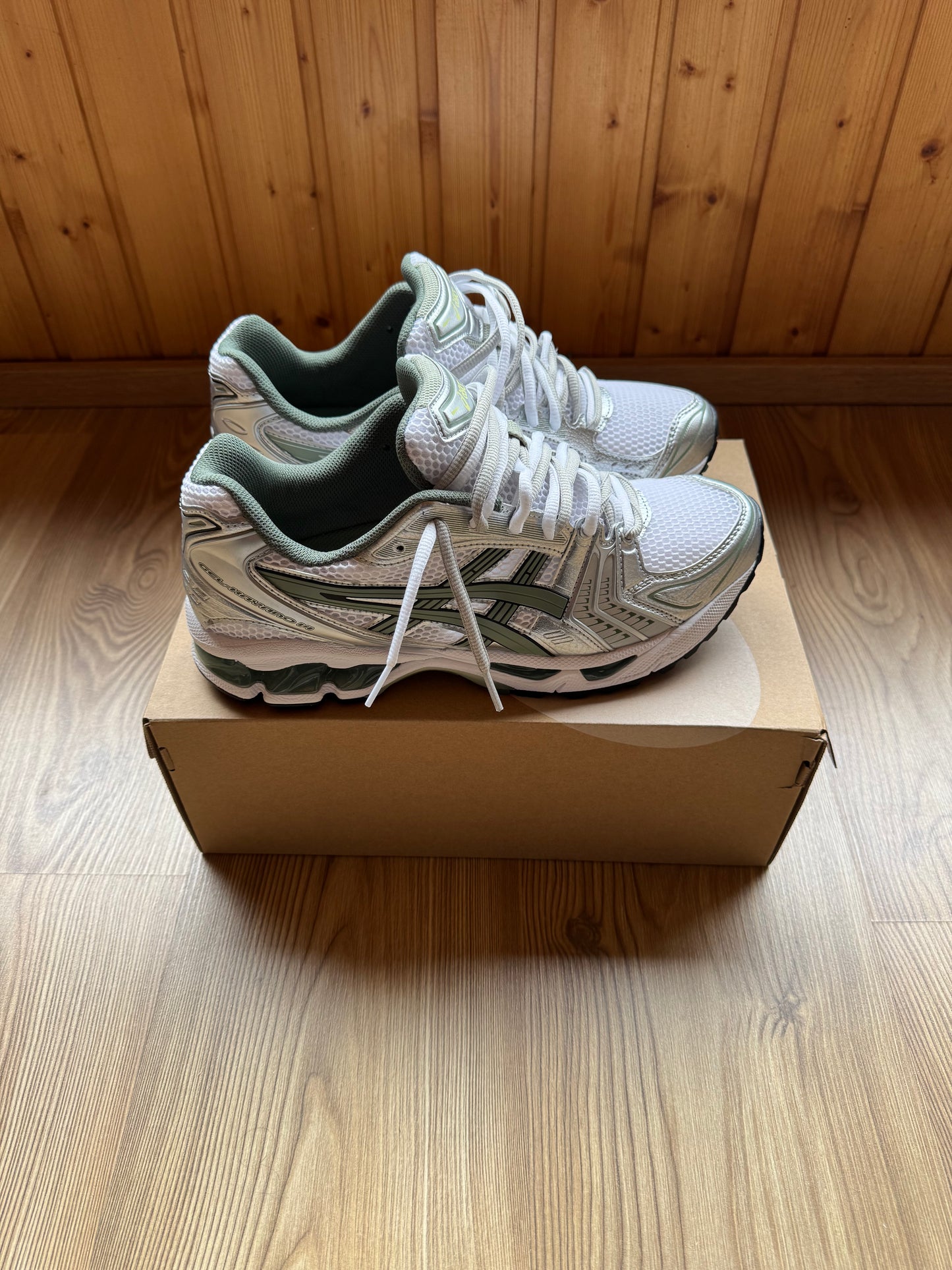 ASICS GEL KAYANO 14 GREEN/SILVER