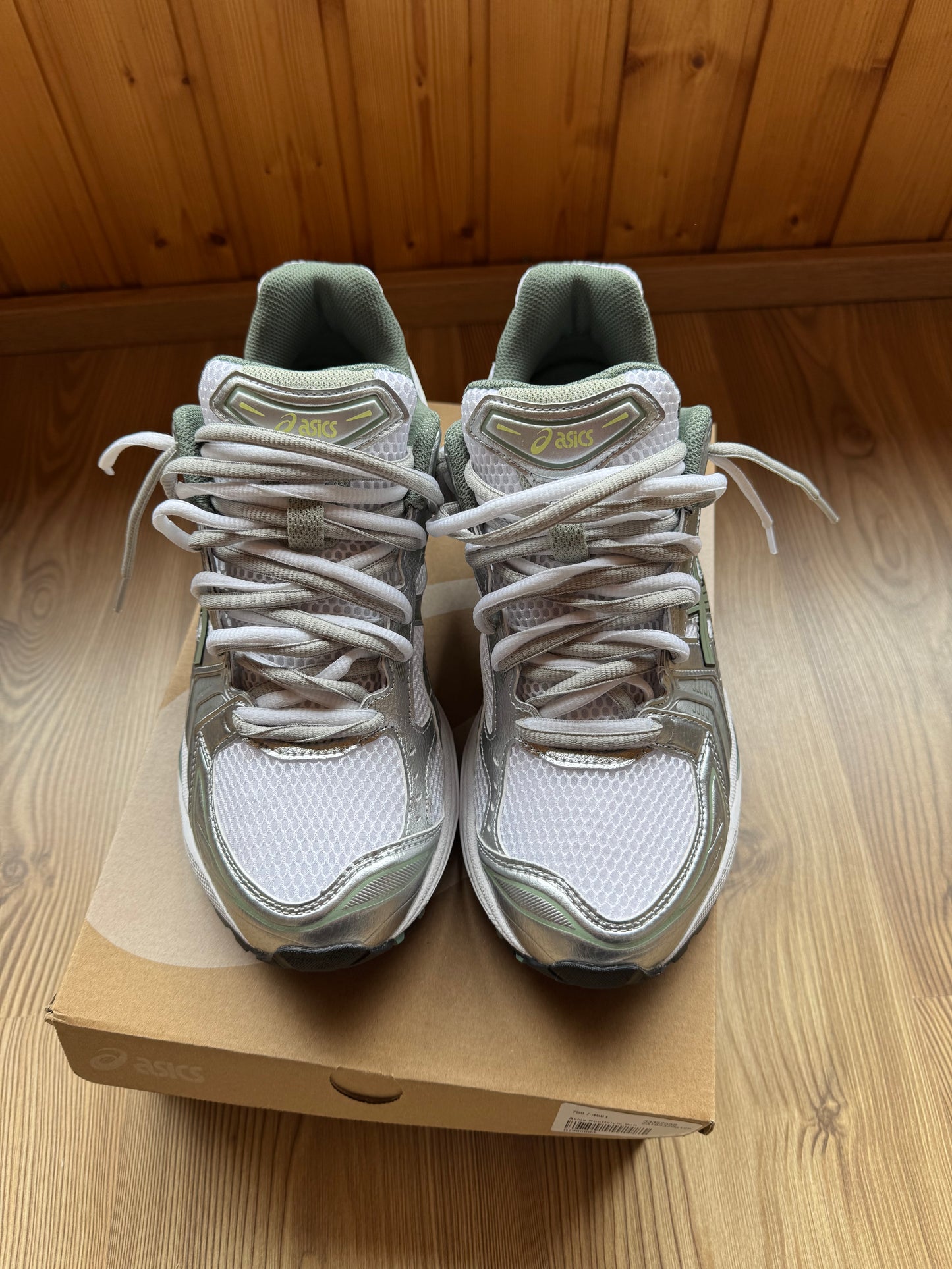 ASICS GEL KAYANO 14 GREEN/SILVER