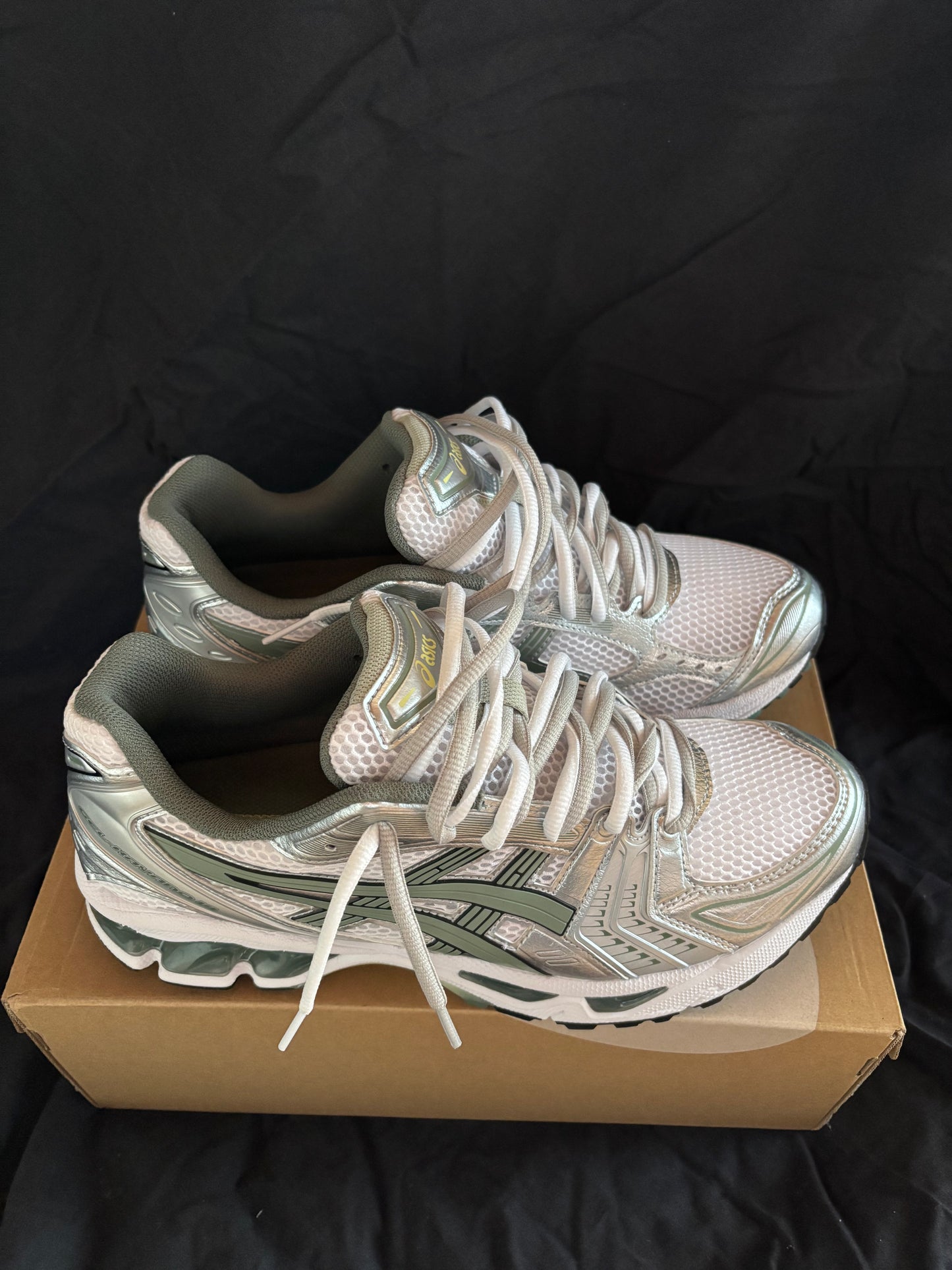 ASICS GEL KAYANO 14 GREEN/SILVER