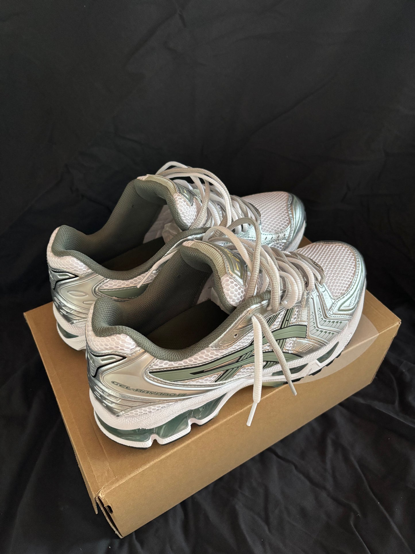 ASICS GEL KAYANO 14 GREEN/SILVER