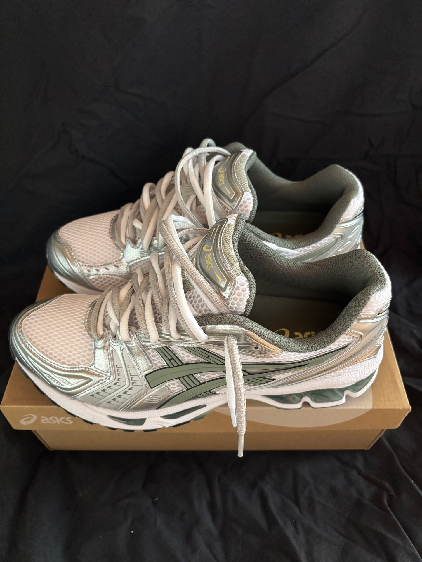 ASICS GEL KAYANO 14 GREEN/SILVER