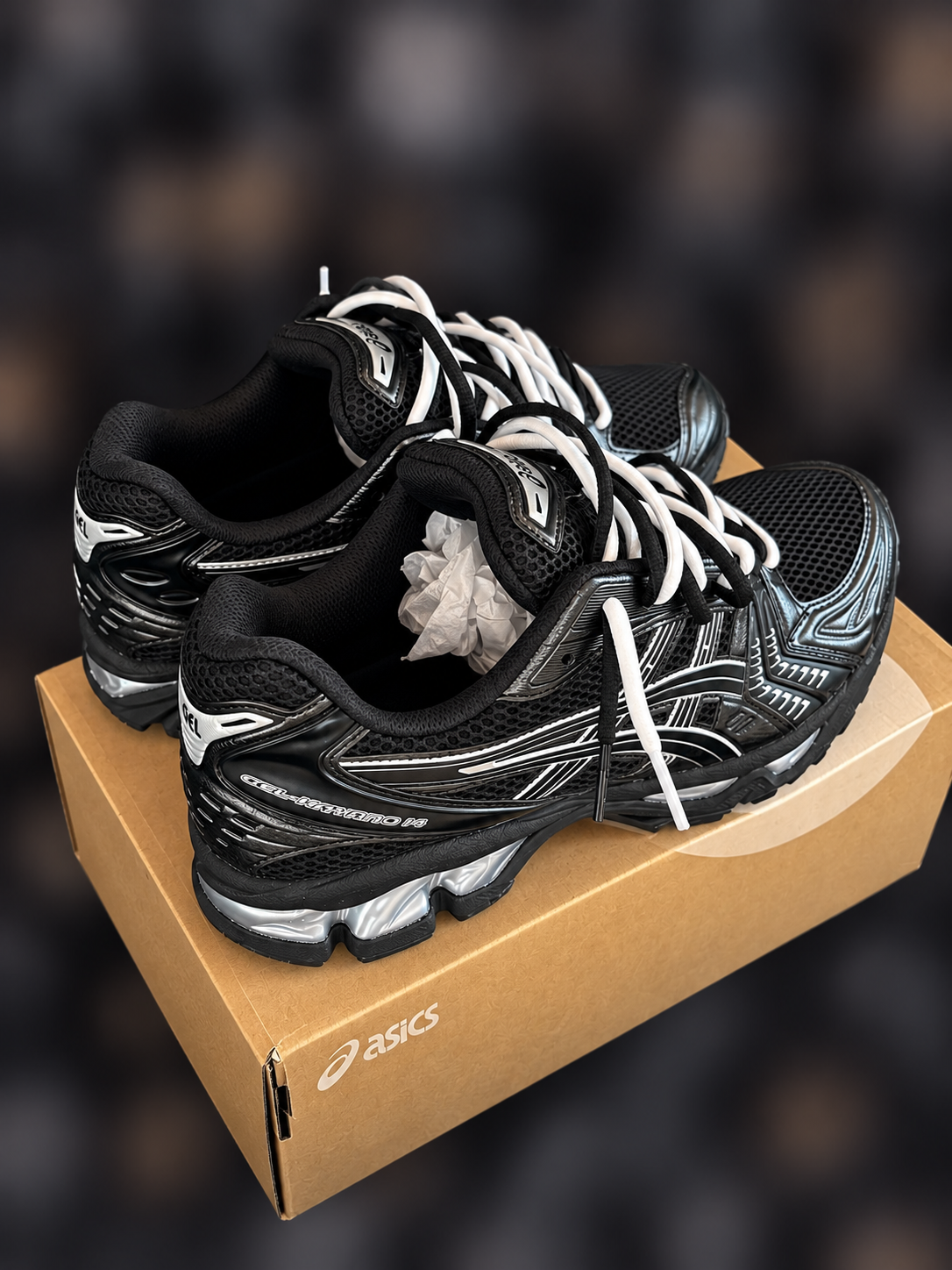 ASICS GEL KAYANO 14 BLACK